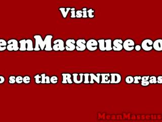 Meanmasseuse क्ट wanking clients manhood