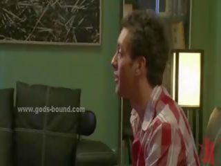 Homosexual Mate Curiosity introduces Him xxx clip movie Bondman