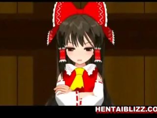Δέσιμο 3d hentai femme fatale παίρνει σαντιγί και κώλος ένεση με ένα κλύσμα